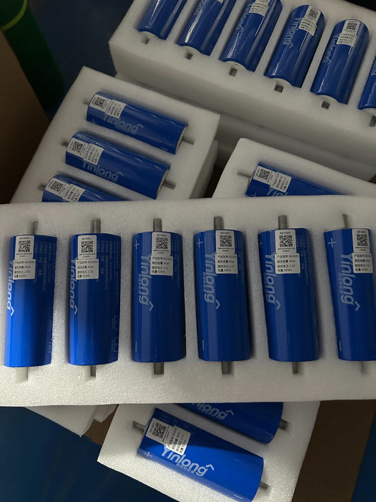 Yinlong 40Ah LTO Cells Grade A Brand New 66160H Lithium Titanate Battery For CAR AUDIO, RV, EV, Home Solar