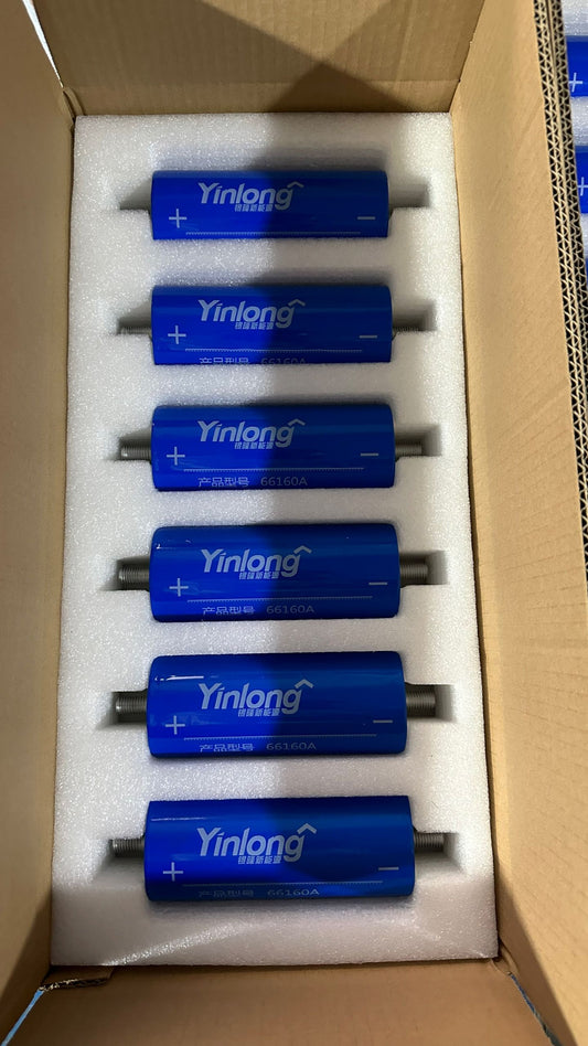 Yinlong 35Ah LTO Cells Grade A Brand New 66160F Lithium Titanate Battery