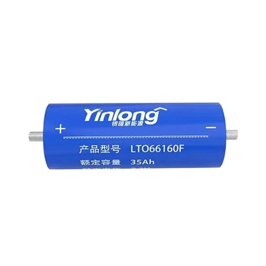 Yinlong 35Ah LTO Cells Grade A Brand New 66160F Lithium Titanate Battery