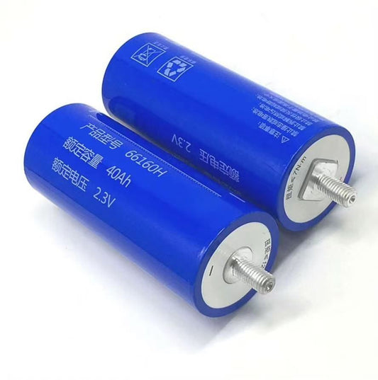 Yinlong 40Ah LTO Cells Grade A Brand New 66160H Lithium Titanate Battery For CAR AUDIO, RV, EV, Home Solar